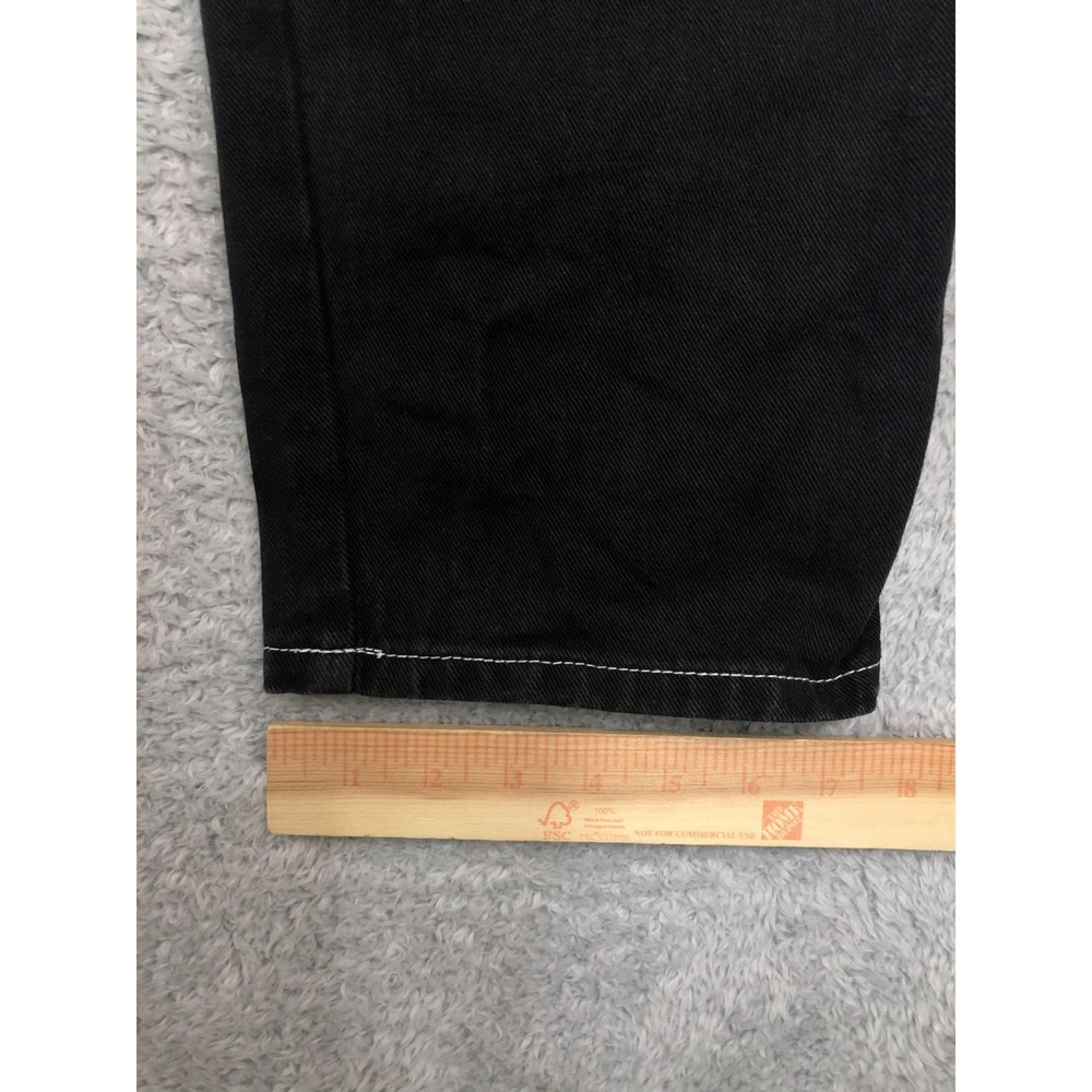 Empyre Jeans Womens 0 (25x29.5) Black Y2K Straight - Picture 16 of 16